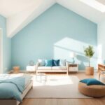 Color celeste: tonos de azul para pintar paredes