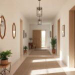 Cómo decorar un pasillo largo, estrecho y oscuro