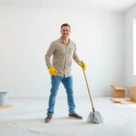 Cómo quitar el polvo después de una obra