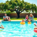 Qué hacer si el agua de la piscina está blanca